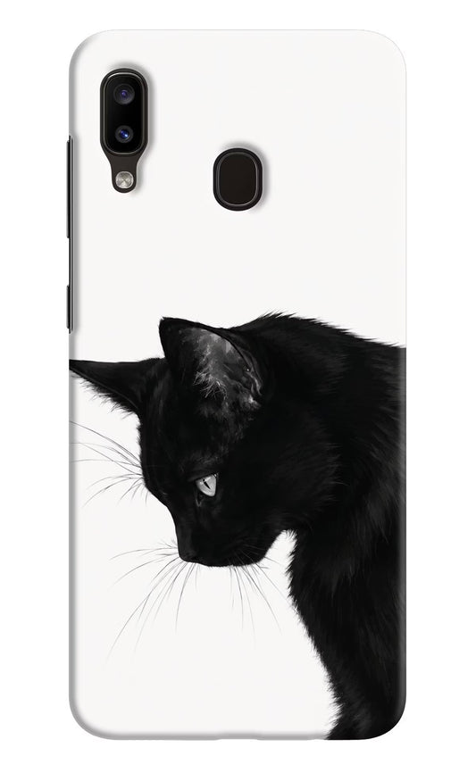 Shadow Gaze Samsung A20/M10s Hard Case Back Cover by Casekaro