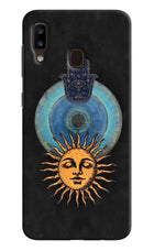 Divine Sun Samsung A20/M10s Hard Case Back Cover by Casekaro