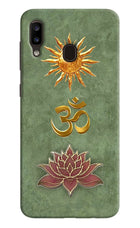 Om & Lotus Samsung A20/M10s Back Cover