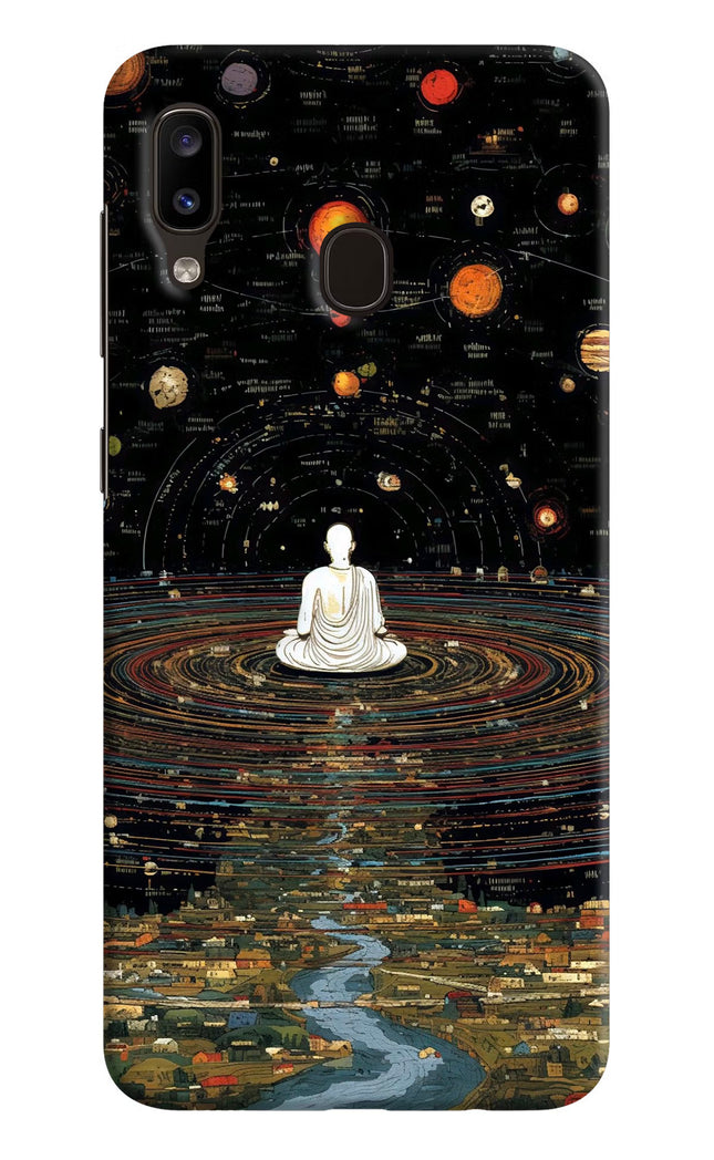 Space Monk Samsung A20/M10s Hard Case Back Cover by Casekaro
