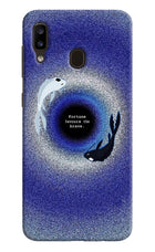 Dark Koi Samsung A20/M10s Hard Case Back Cover by Casekaro