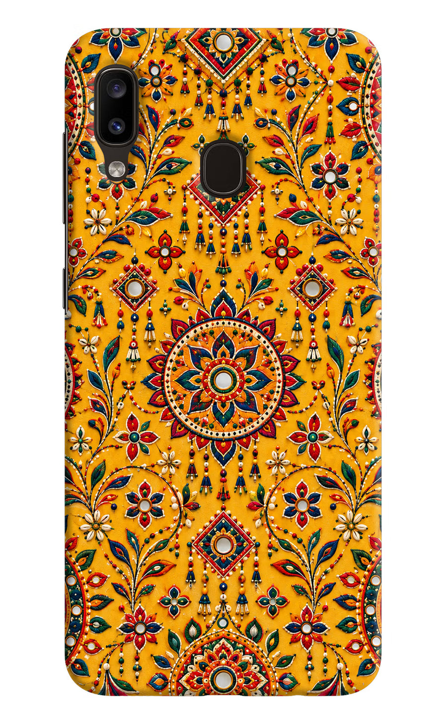 Sunlit Aura Samsung A20/M10s Back Cover, Hard case