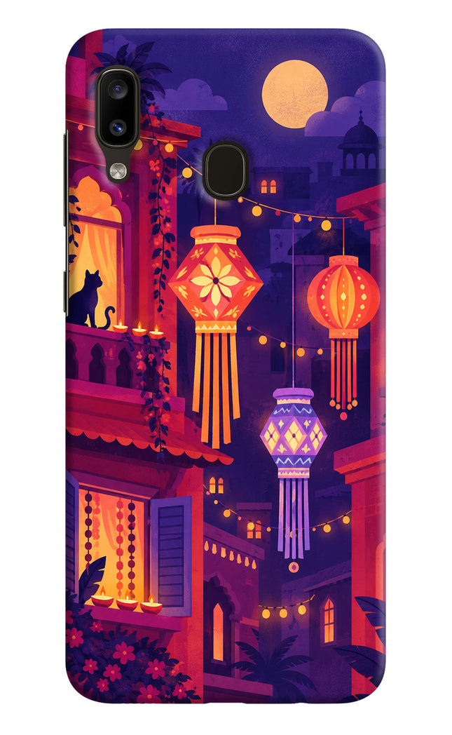 Lantern Lane Samsung A20/M10s Hard Case Back Cover by Casekaro