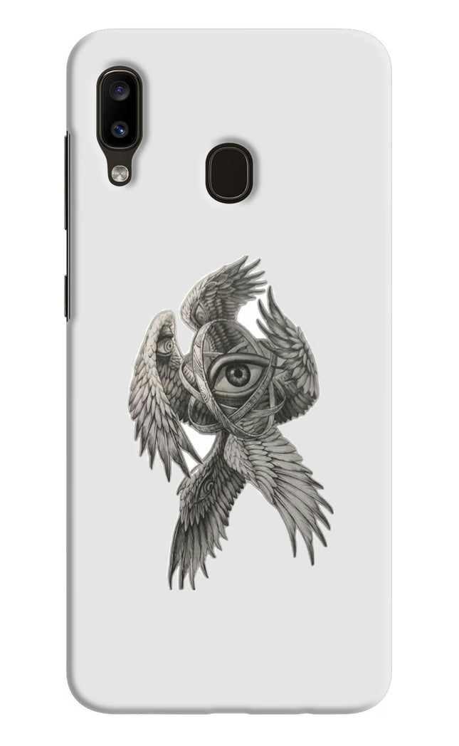 Accurate Angel Samsung A20/M10s Hard Case Back Cover by Casekaro