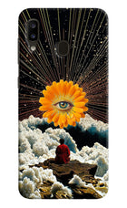 Cosmic Flower Samsung A20/M10s Hard Case Back Cover by Casekaro