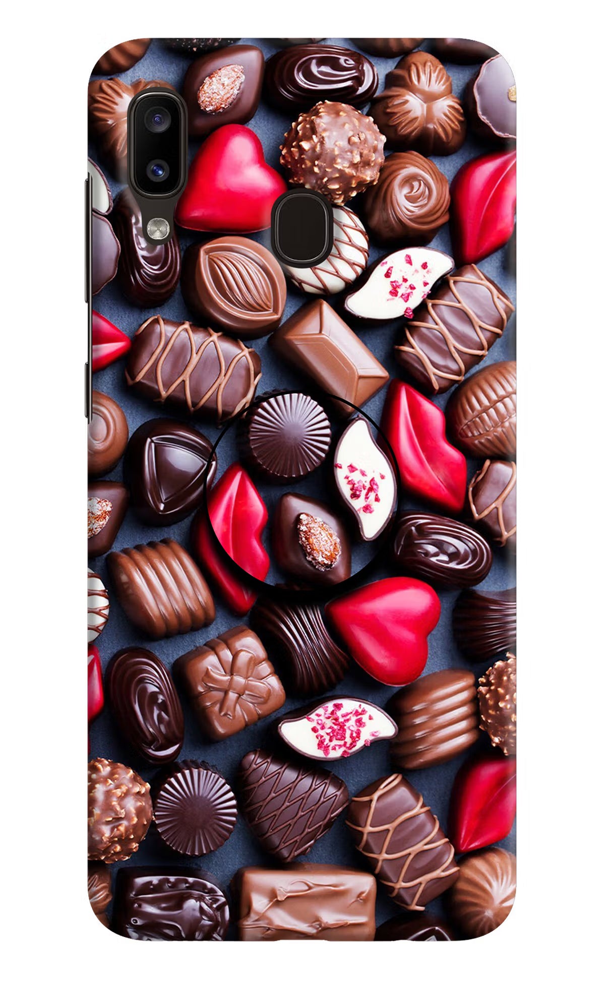 Chocolates Samsung A20/M10s Pop Case by Casekaro