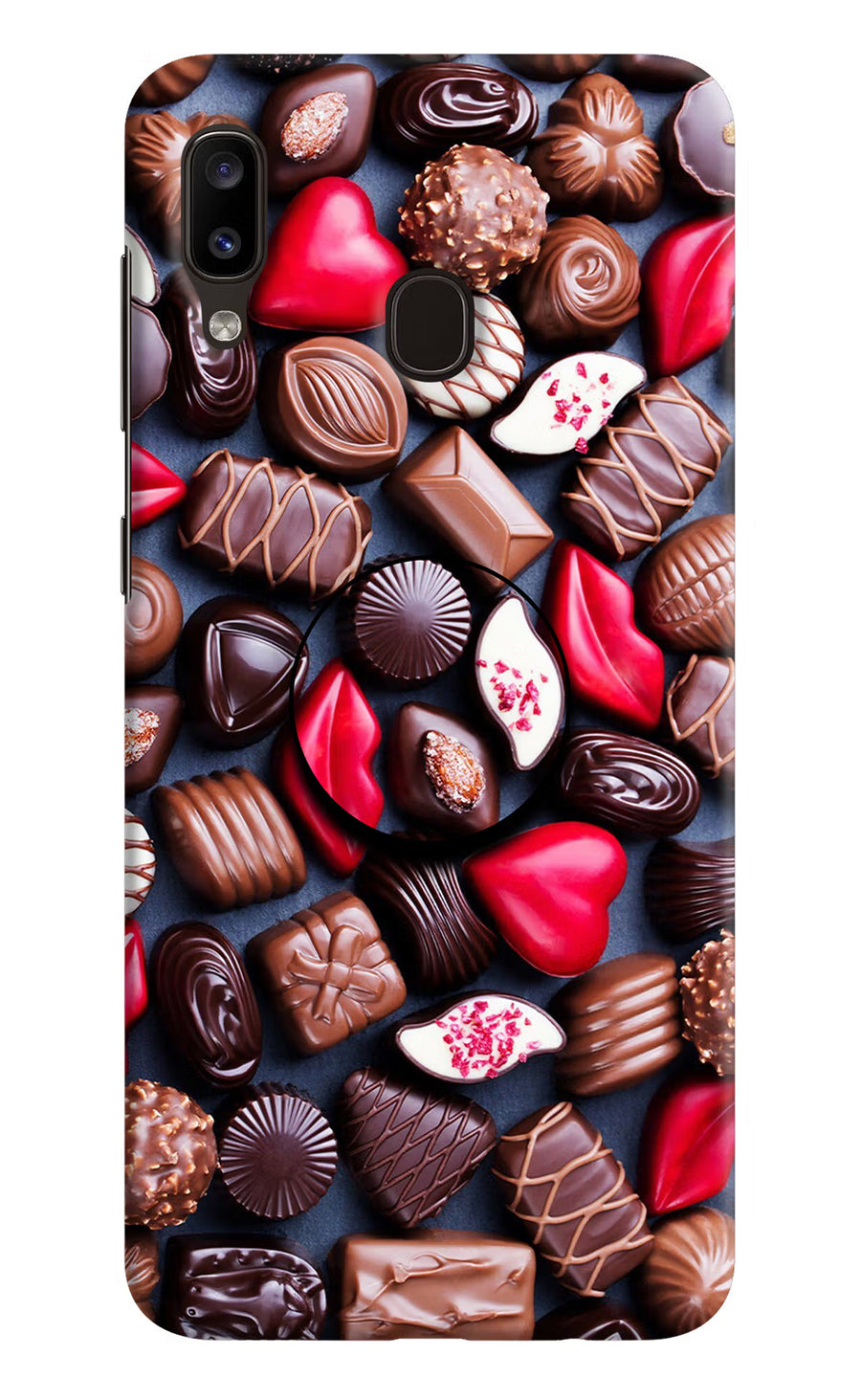 Chocolates Samsung A20/M10s Pop Case, Hard case