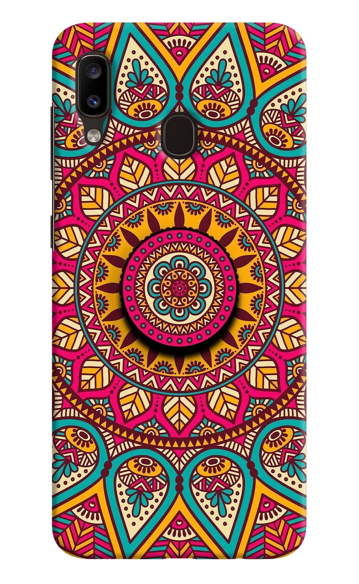 Mandala Samsung A20/M10s Pop Case by Casekaro