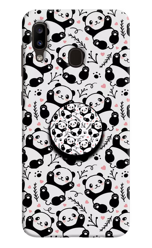 Cute Panda Samsung A20/M10s Pop Case by Casekaro