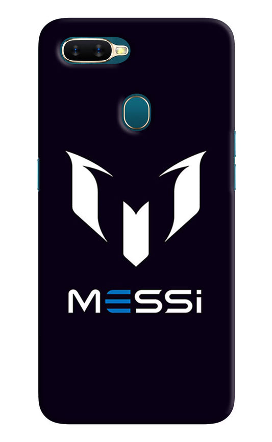 Messi Logo Oppo A7/A5s/A12 Hard Case Back Cover by Casekaro