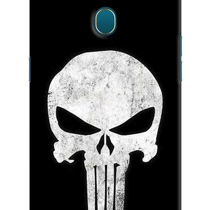 Punisher Skull Oppo A7/A5s/A12 Hard Case Back Cover by Casekaro