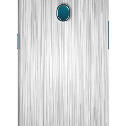 Wooden Grey Texture Oppo A7/A5s/A12 Hard Case Back Cover by Casekaro