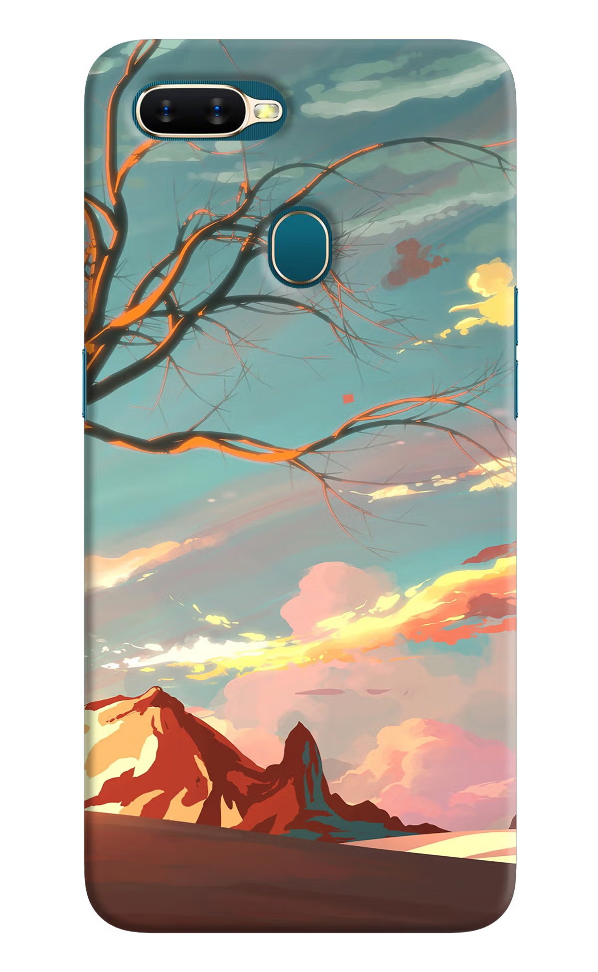 Scenery Oppo A7/A5s/A12 Hard Case Back Cover by Casekaro