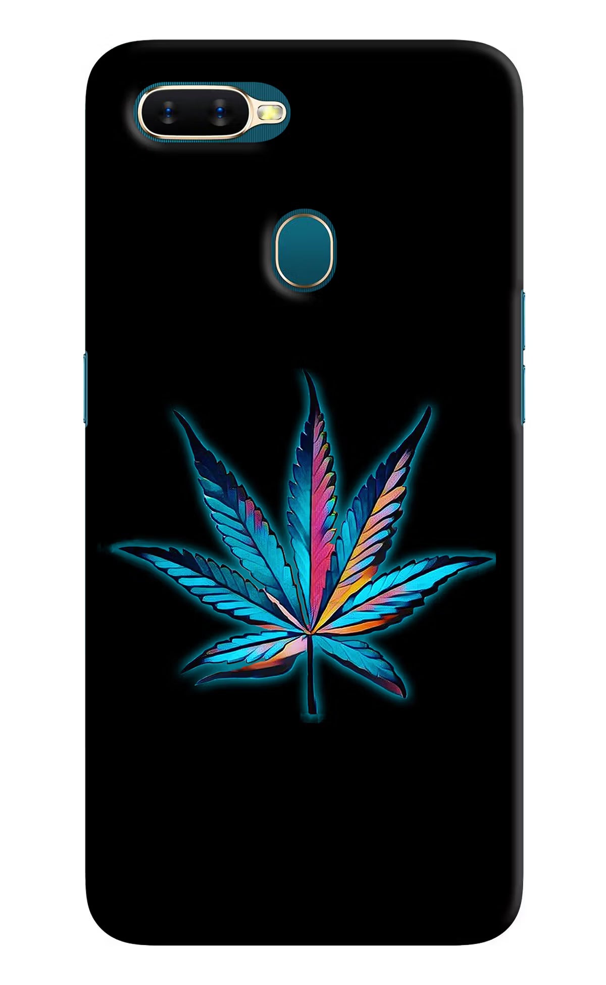 Weed Oppo A7/A5s/A12 Hard Case Back Cover by Casekaro