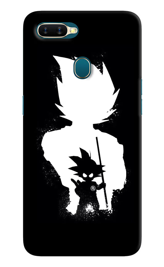 Goku Shadow Oppo A7/A5s/A12 Hard Case Back Cover by Casekaro