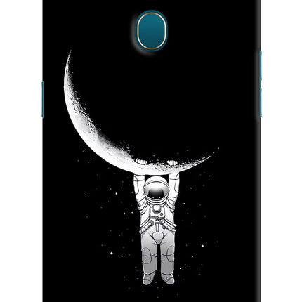 Moon Space Oppo A7/A5s/A12 Hard Case Back Cover by Casekaro