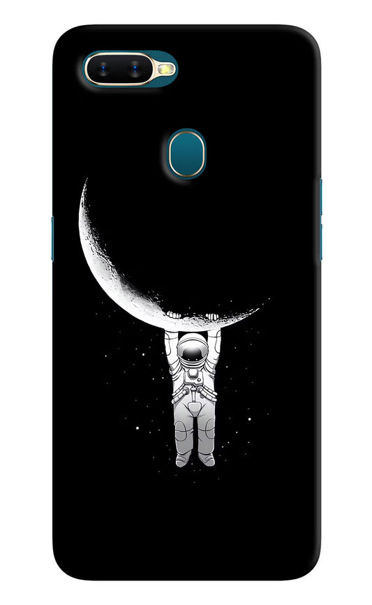 Moon Space Oppo A7/A5s/A12 Hard Case Back Cover by Casekaro