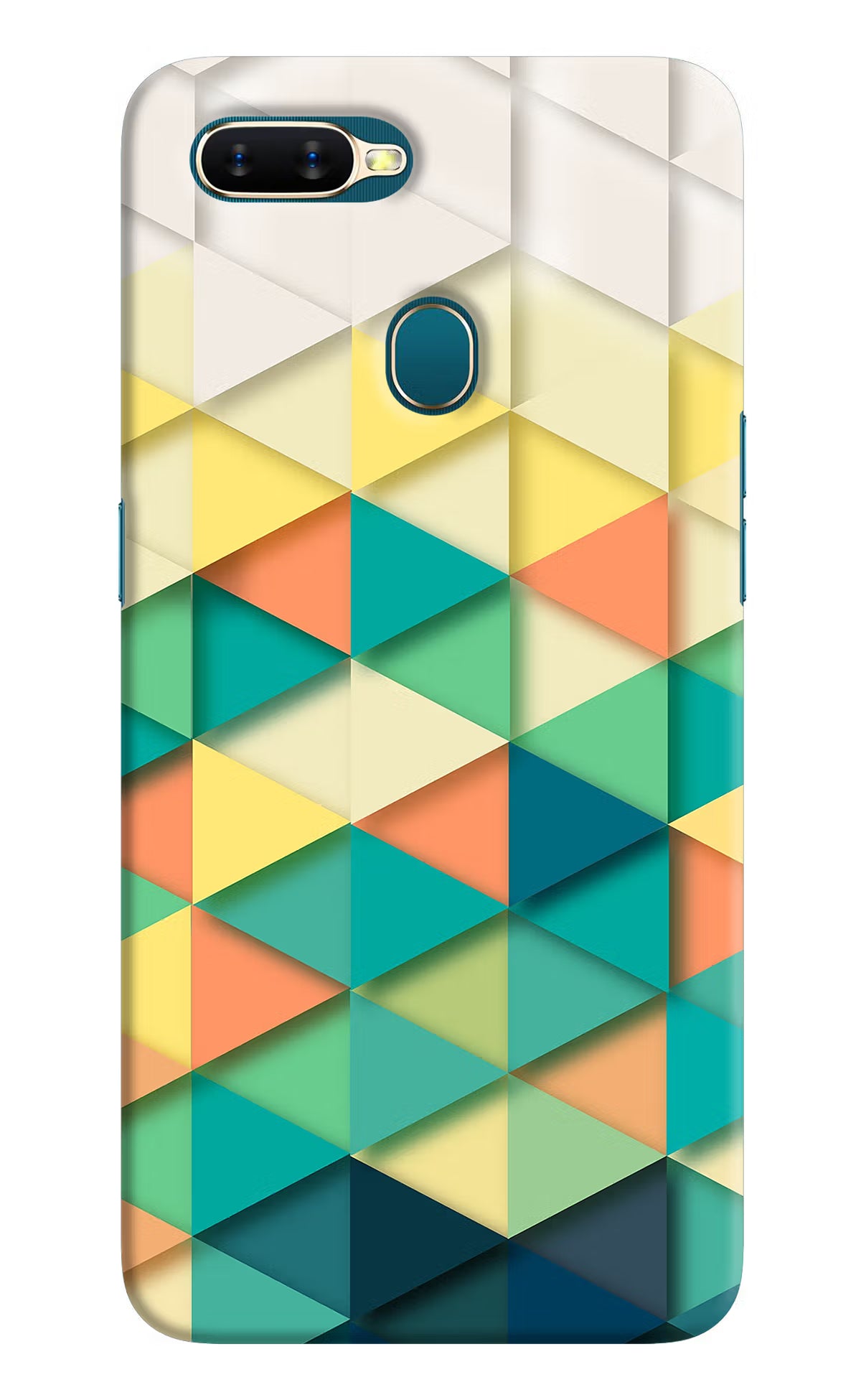 Abstract Oppo A7/A5s/A12 Hard Case Back Cover by Casekaro
