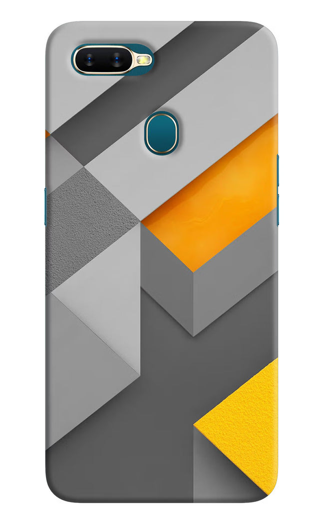 Abstract Oppo A7/A5s/A12 Hard Case Back Cover by Casekaro