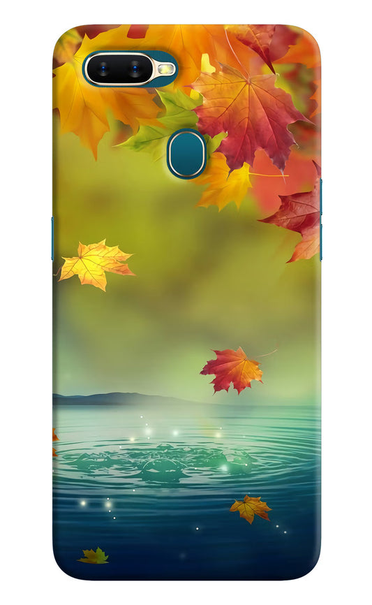 Flowers Oppo A7/A5s/A12 Hard Case Back Cover by Casekaro
