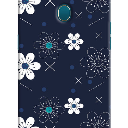 Flowers Oppo A7/A5s/A12 Hard Case Back Cover by Casekaro