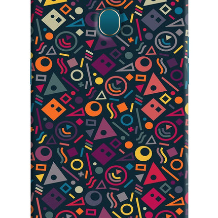 Geometric Abstract Oppo A7/A5s/A12 Hard Case Back Cover by Casekaro
