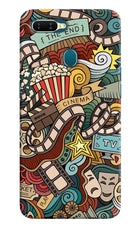 Cinema Abstract Oppo A7/A5s/A12 Hard Case Back Cover by Casekaro