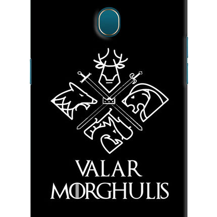 Valar Morghulis | Game Of Thrones Oppo A7/A5s/A12 Hard Case Back Cover by Casekaro