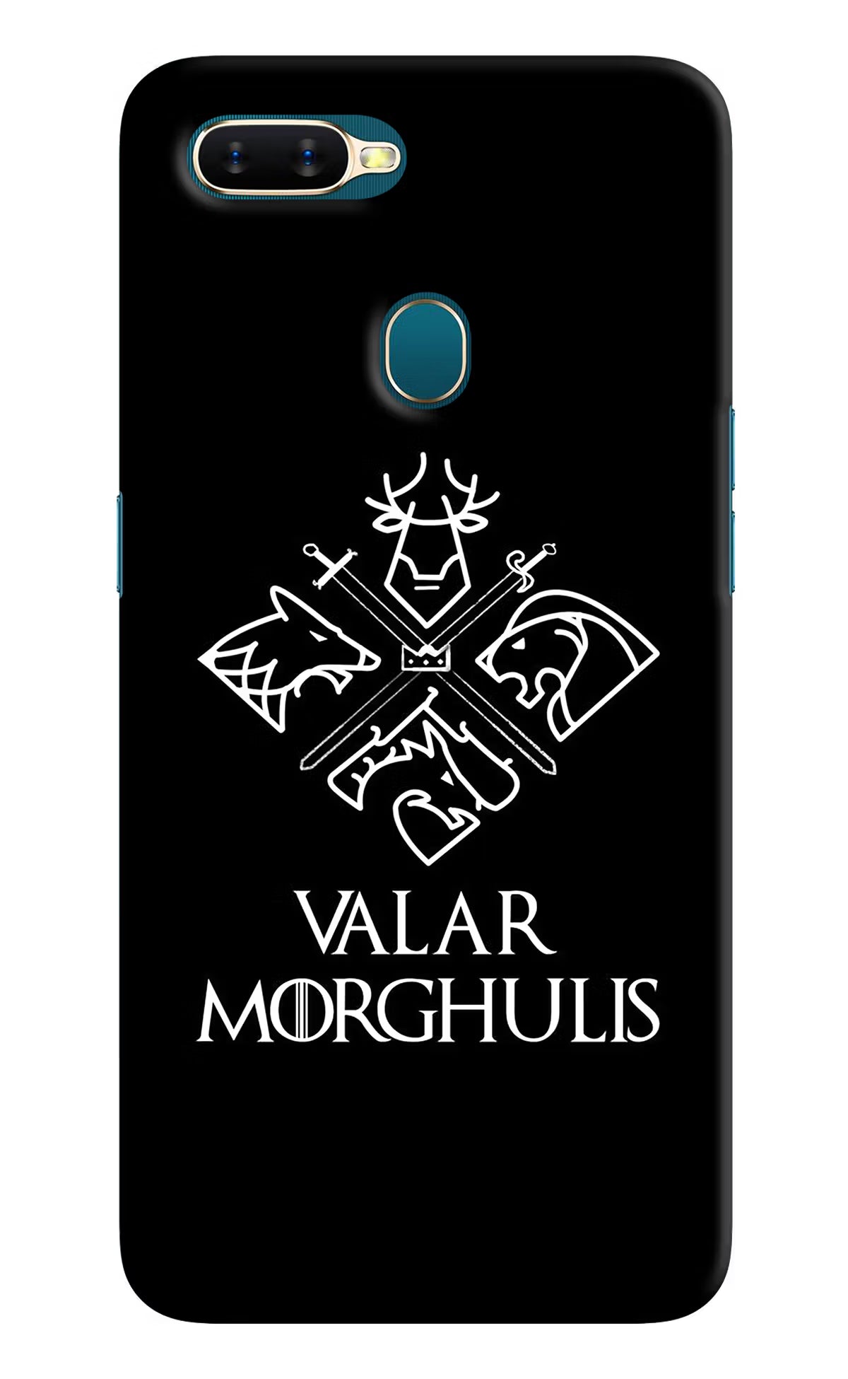 Valar Morghulis | Game Of Thrones Oppo A7/A5s/A12 Hard Case Back Cover by Casekaro