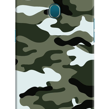 Camouflage Oppo A7/A5s/A12 Hard Case Back Cover by Casekaro