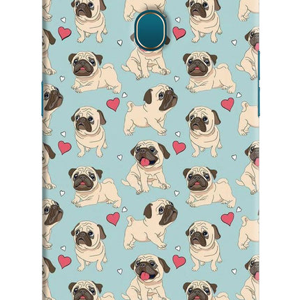 Pug Dog Oppo A7/A5s/A12 Hard Case Back Cover by Casekaro