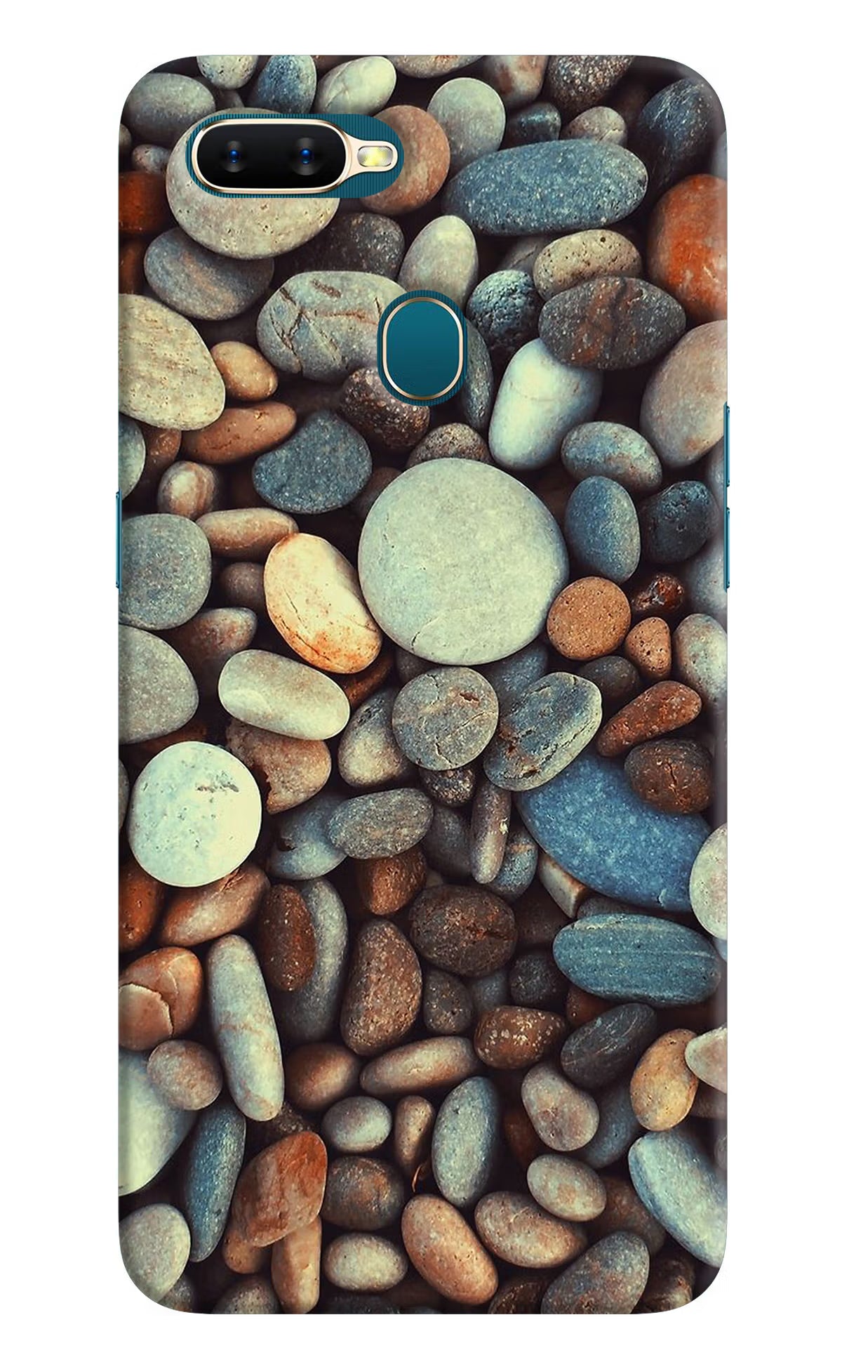 Pebble Oppo A7/A5s/A12 Hard Case Back Cover by Casekaro