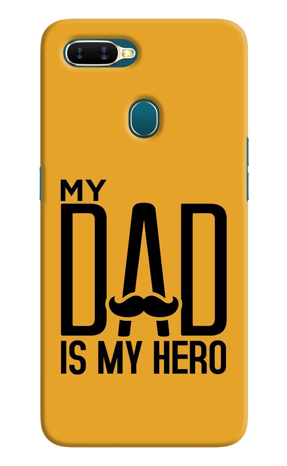 My Dad Is My Hero Oppo A7/A5s/A12 Hard Case Back Cover by Casekaro