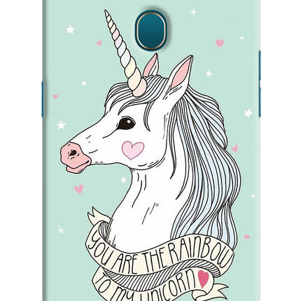 Unicorn Wallpaper Oppo A7/A5s/A12 Hard Case Back Cover by Casekaro