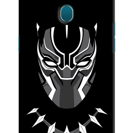 Black Panther Oppo A7/A5s/A12 Hard Case Back Cover by Casekaro