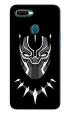 Black Panther Oppo A7/A5s/A12 Hard Case Back Cover by Casekaro