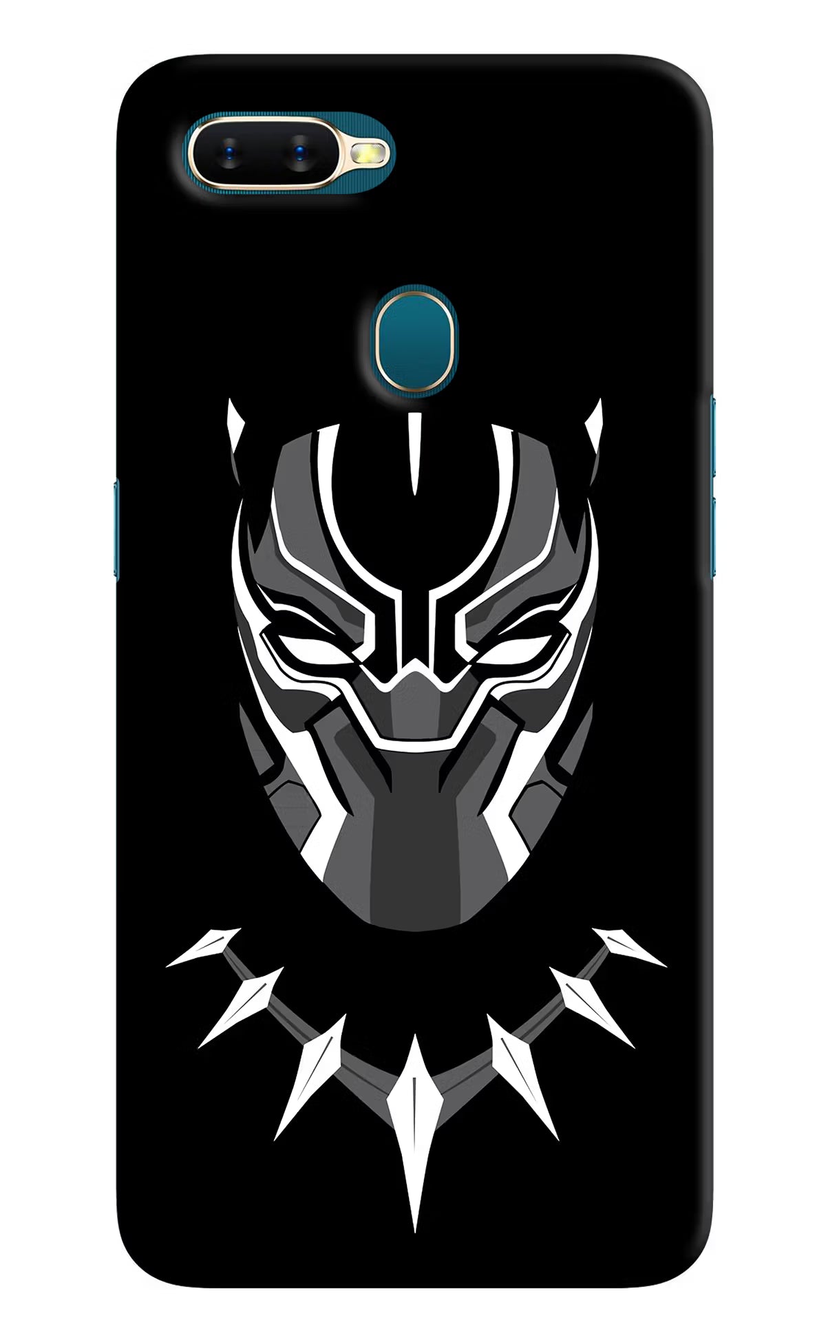 Black Panther Oppo A7/A5s/A12 Hard Case Back Cover by Casekaro