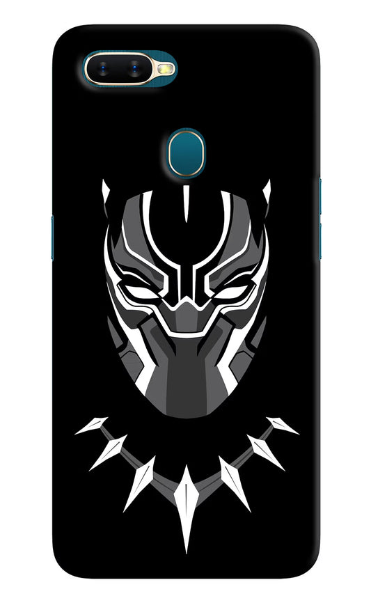Black Panther Oppo A7/A5s/A12 Hard Case Back Cover by Casekaro