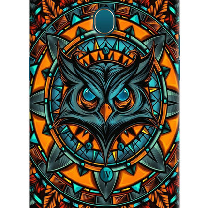 Angry Owl Art Oppo A7/A5s/A12 Hard Case Back Cover by Casekaro