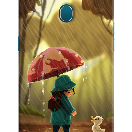 Rainy Day Oppo A7/A5s/A12 Hard Case Back Cover by Casekaro