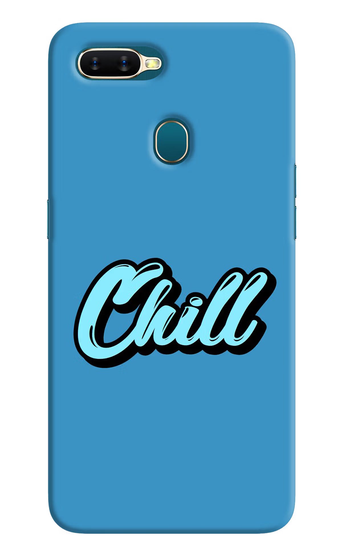 Chill Oppo A7/A5s/A12 Hard Case Back Cover by Casekaro