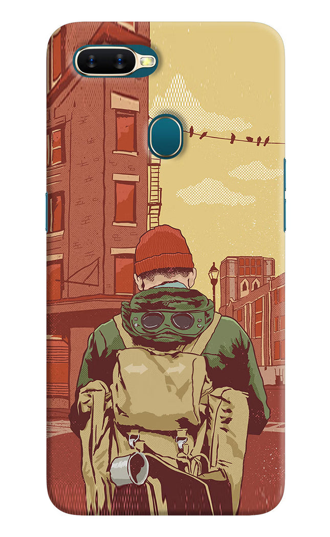 Adventurous Oppo A7/A5s/A12 Hard Case Back Cover by Casekaro