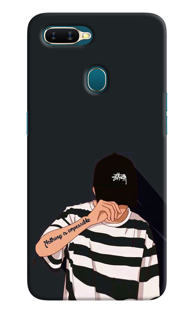Aesthetic Boy Oppo A7/A5s/A12 Hard Case Back Cover by Casekaro