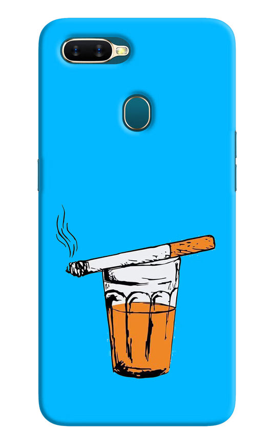 Chai Sutta Oppo A7/A5s/A12 Hard Case Back Cover by Casekaro