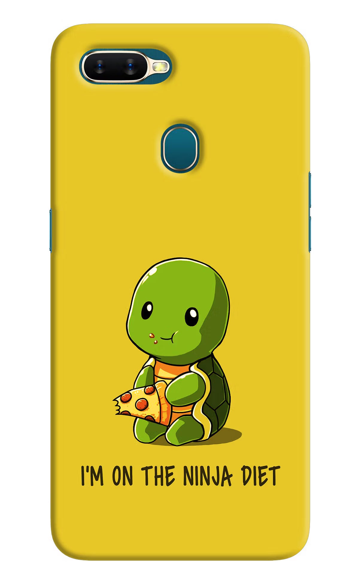 I'm on Ninja Diet Oppo A7/A5s/A12 Hard Case Back Cover by Casekaro