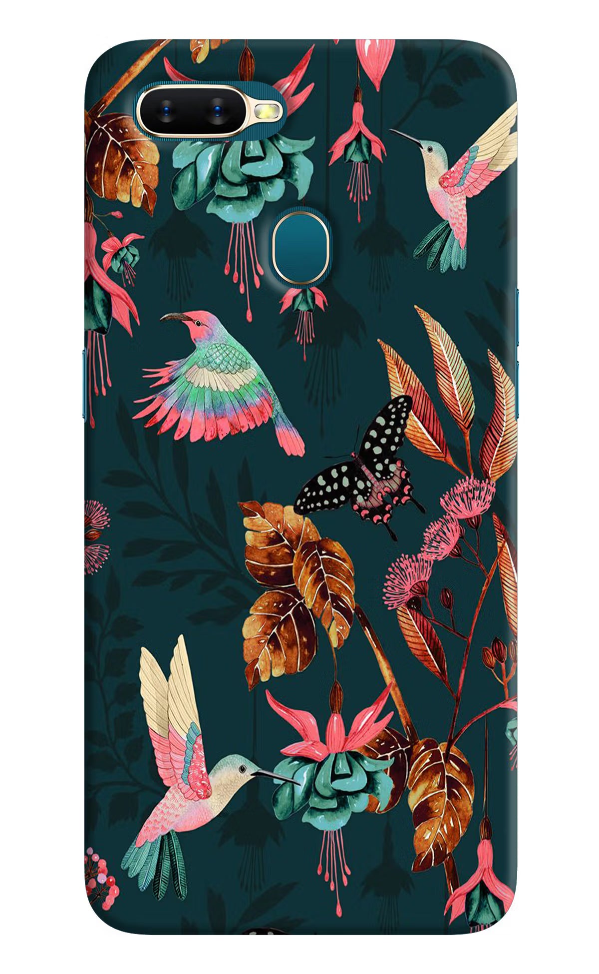 Birds Oppo A7/A5s/A12 Hard Case Back Cover by Casekaro