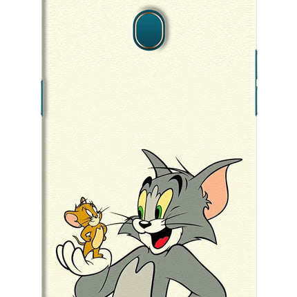 Tom & Jerry Oppo A7/A5s/A12 Hard Case Back Cover by Casekaro