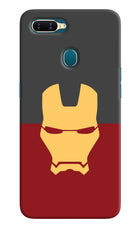 Ironman Oppo A7/A5s/A12 Hard Case Back Cover by Casekaro