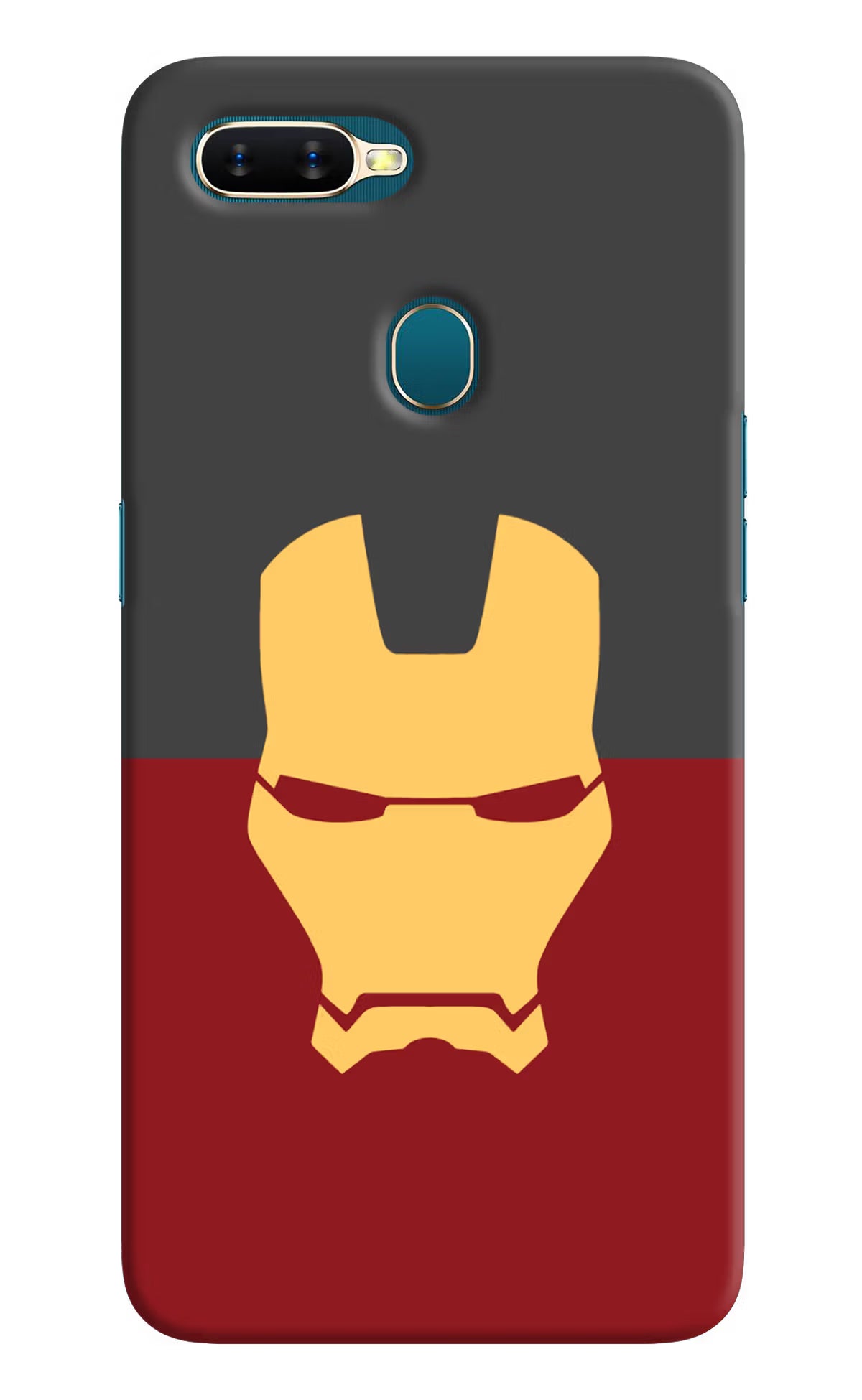 Ironman Oppo A7/A5s/A12 Hard Case Back Cover by Casekaro
