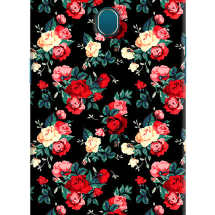 Rose Pattern Oppo A7/A5s/A12 Hard Case Back Cover by Casekaro